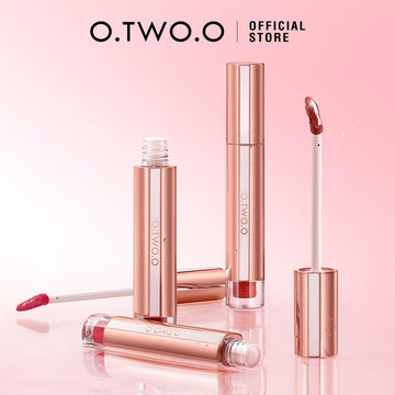 O.TWO.O Watery Lasting Glossy Lip Tint - Lip Tint Efeito Gloss de Longa Duração