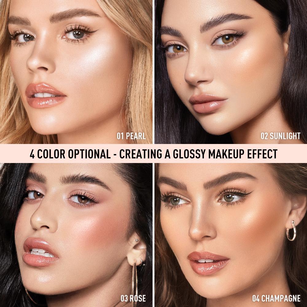 O.TWO.O Haute Galaxy Swirl Liquid Highlighter - Iluminador Líquido Efeito Galaxy