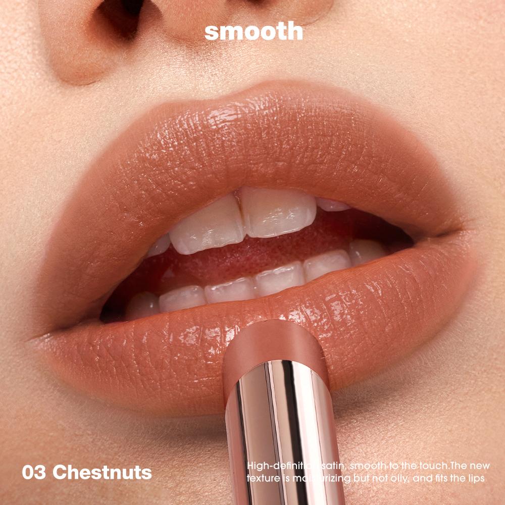 O.TWO.O Haute Hydrating Satin Lipstick - Batom Hidratante Efeito Acetinado