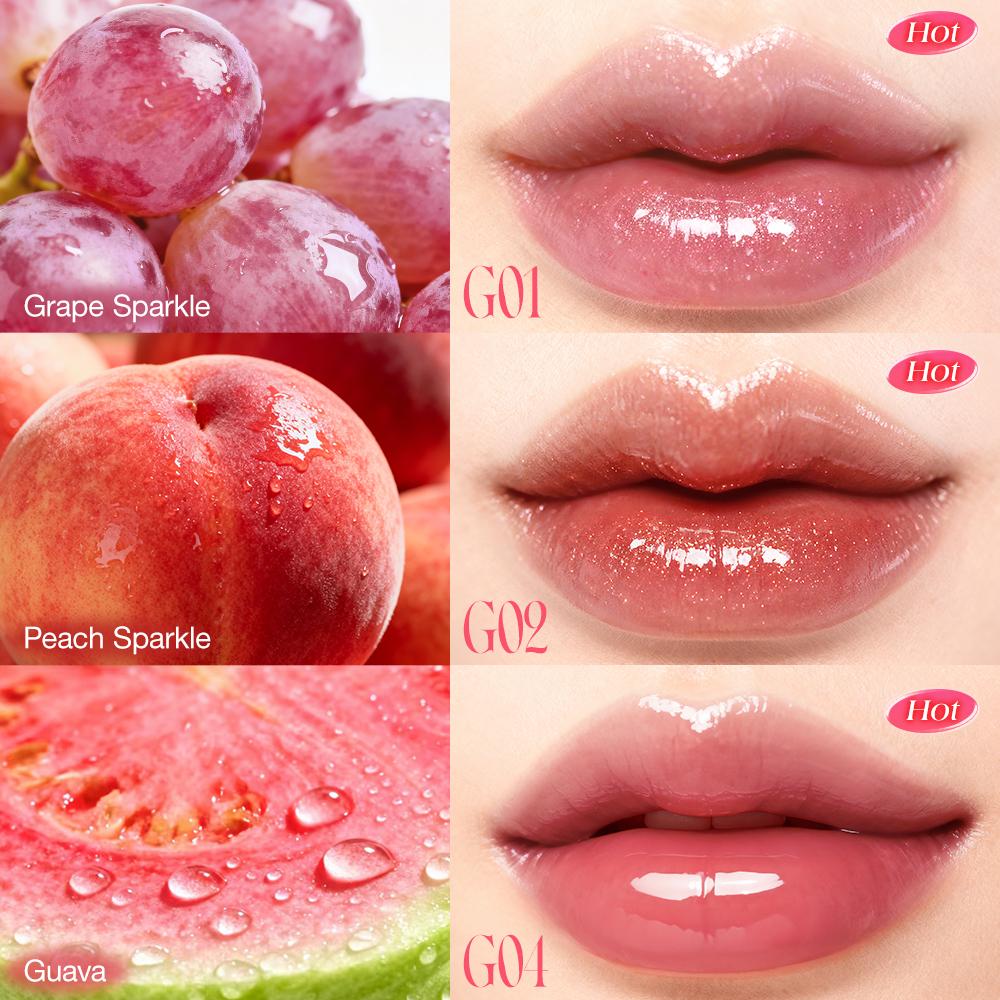 O.TWO.O Watery Lasting Glossy Lip Tint - Lip Tint Efeito Gloss de Longa Duração