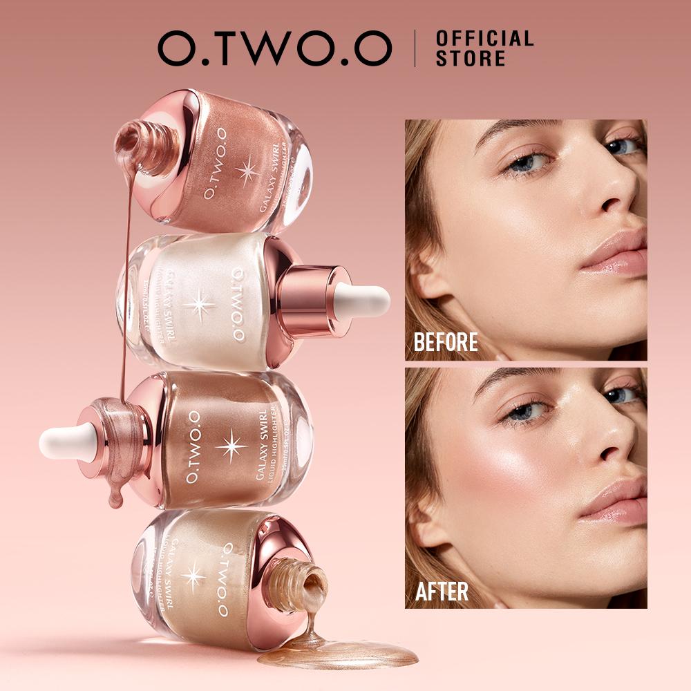 O.TWO.O Haute Galaxy Swirl Liquid Highlighter - Iluminador Líquido Efeito Galaxy