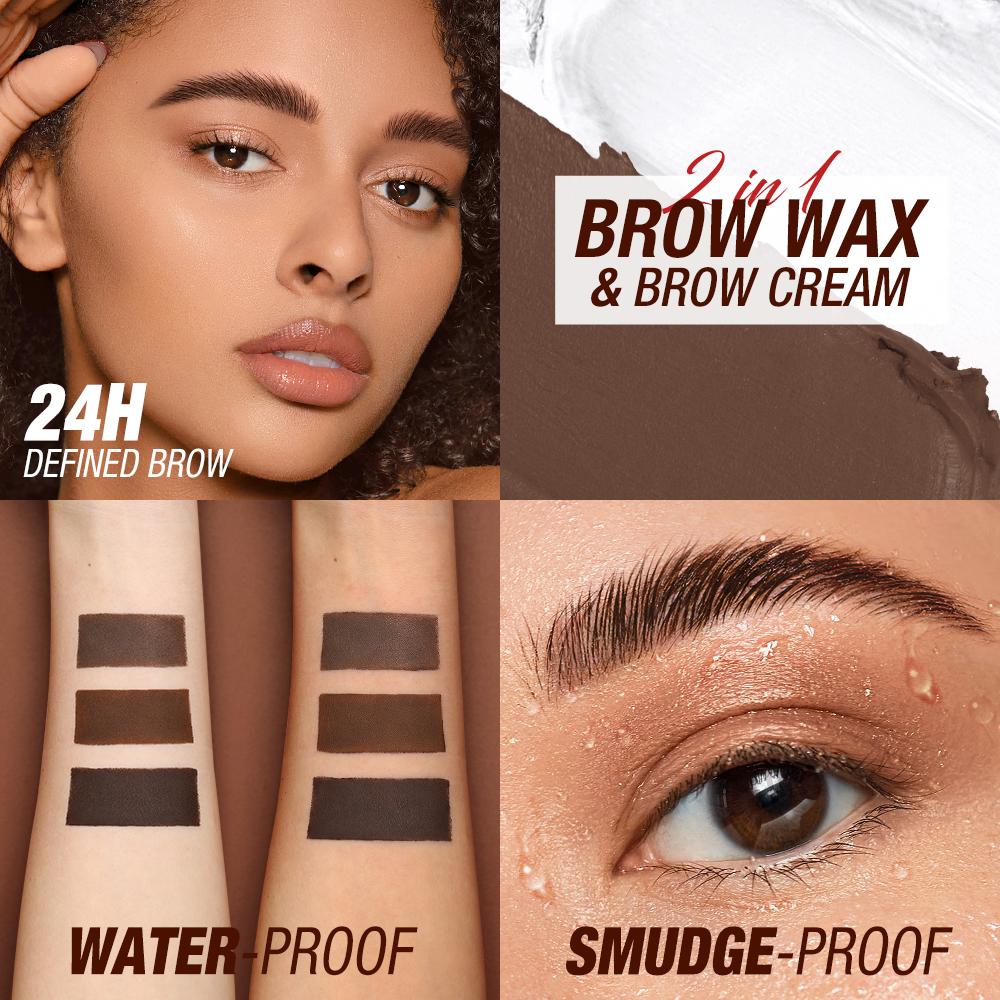 O.TWO.O Fluff Shaping Brow Cream - Creme e Cera Modelador de Sobrancelhas