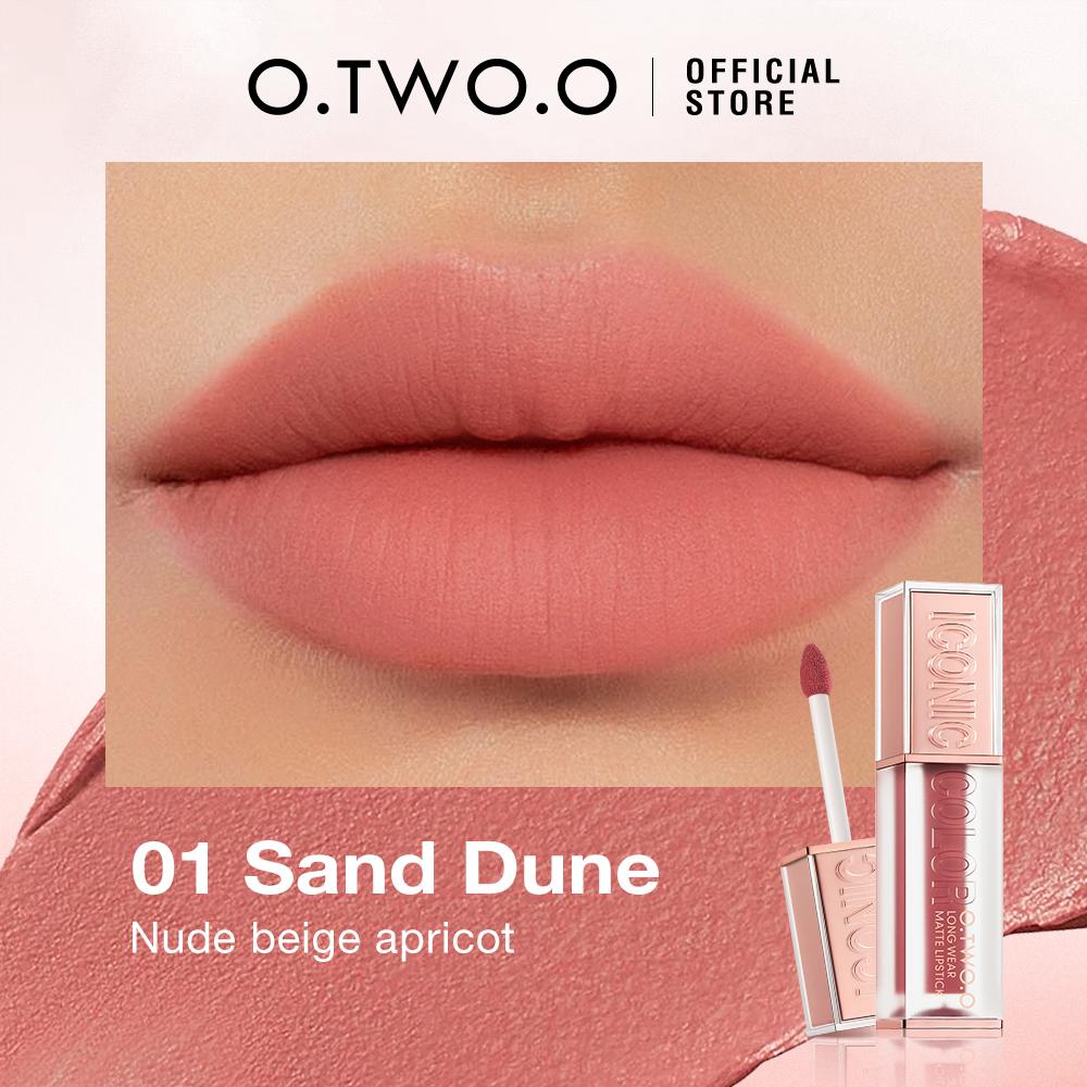 O.TWO.O Haute Long wear Velvet Matte Lipstick - Batom Matte Aveludado de Longa Duração