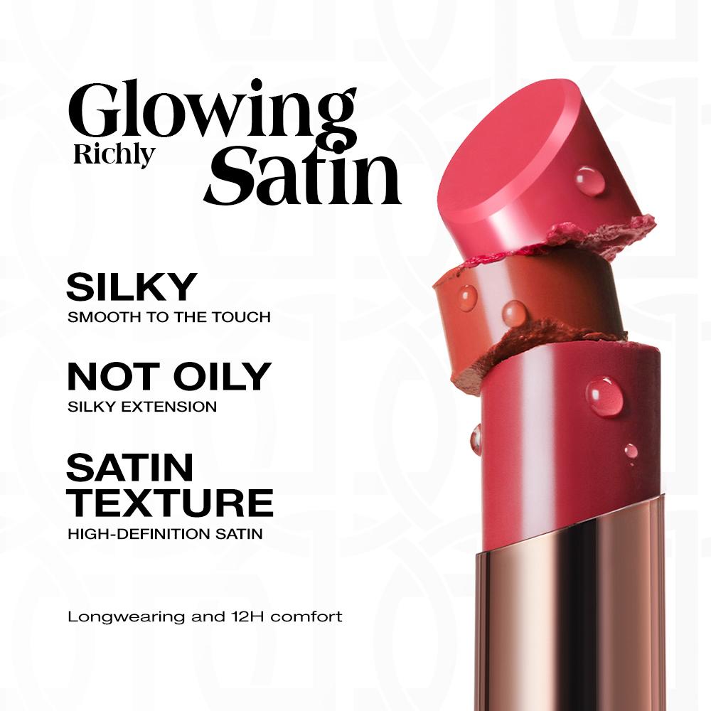 O.TWO.O Haute Hydrating Satin Lipstick - Batom Hidratante Efeito Acetinado