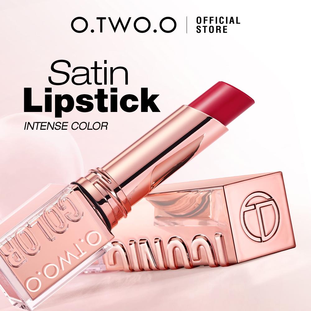 O.TWO.O Haute Hydrating Satin Lipstick - Batom Hidratante Efeito Acetinado