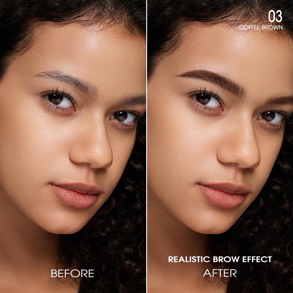 O.TWO.O Haute Sculpting Machete Brow Pencil - Lápis de Sobrancelhas Efeito Definido