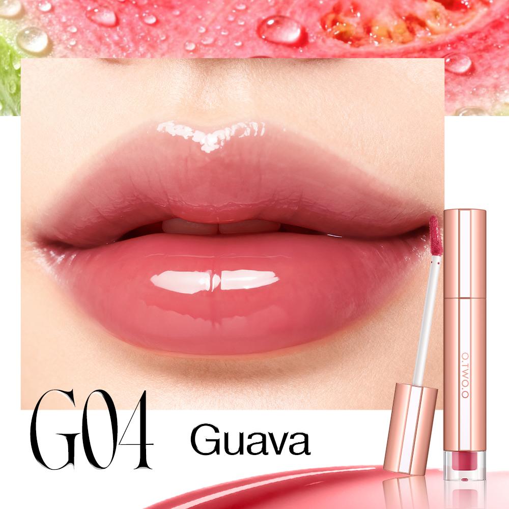 O.TWO.O Watery Lasting Glossy Lip Tint - Lip Tint Efeito Gloss de Longa Duração