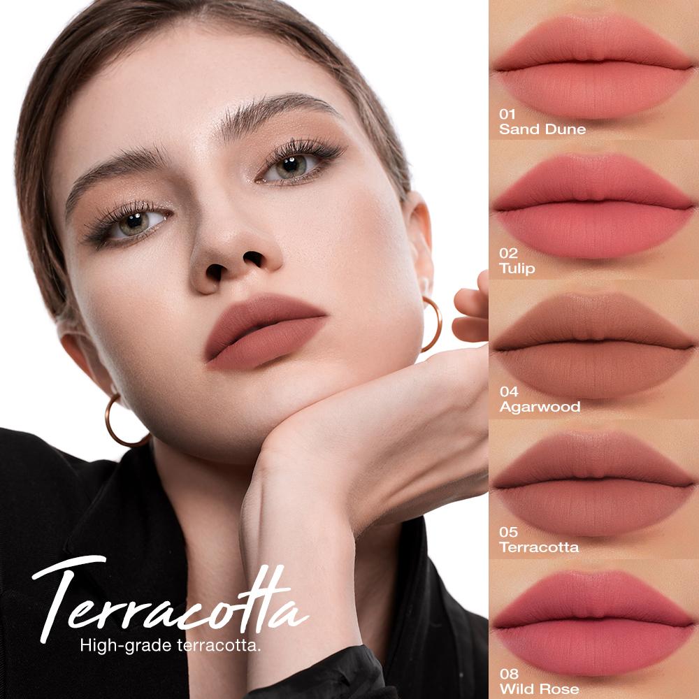 O.TWO.O Haute Long wear Velvet Matte Lipstick - Batom Matte Aveludado de Longa Duração