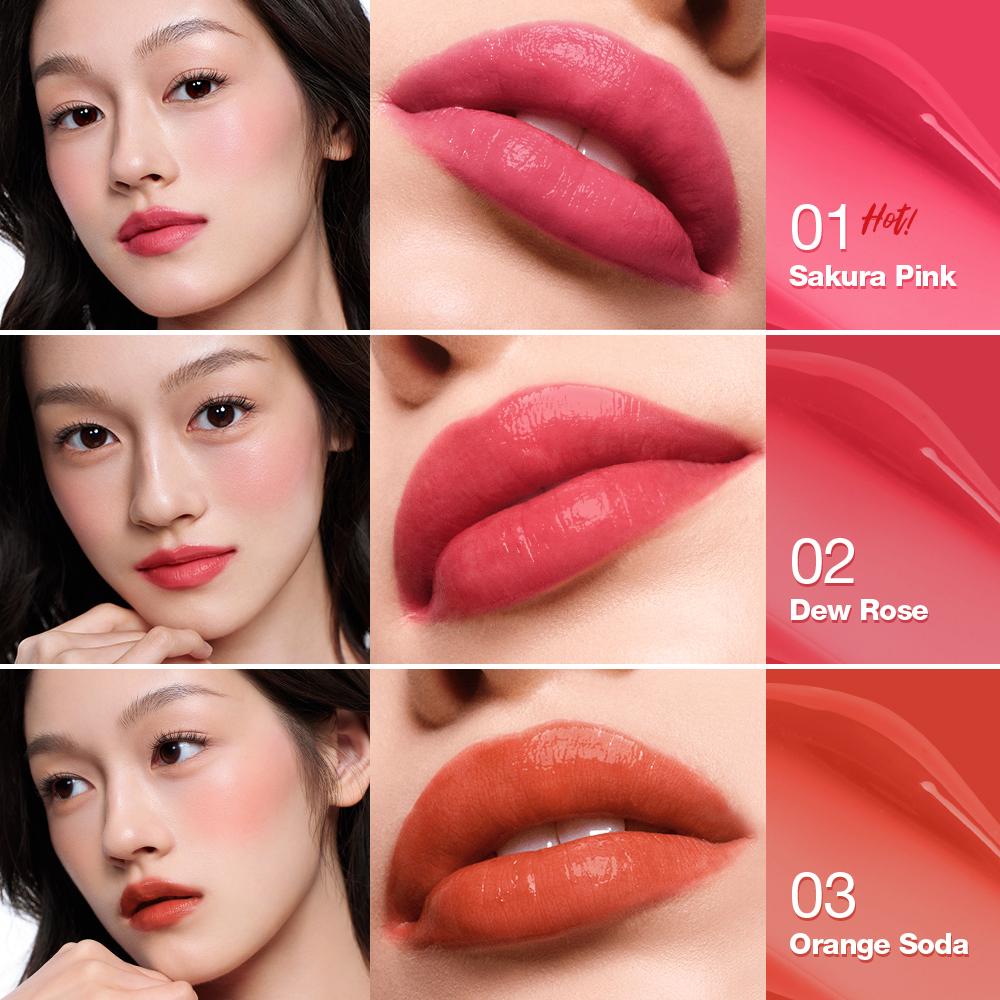 O.TWO.O Haute Watery liquid lip & cheek Tint - Lip Tint para Lábios e Bochechas