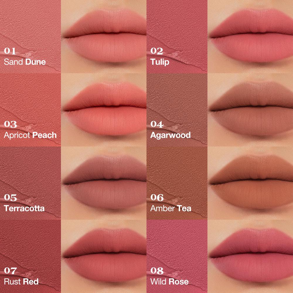 O.TWO.O Haute Long wear Velvet Matte Lipstick - Batom Matte Aveludado de Longa Duração