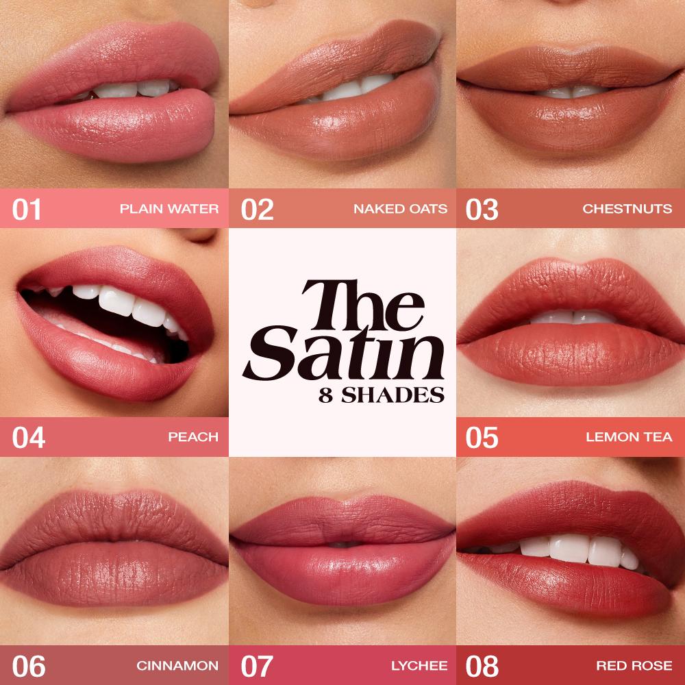 O.TWO.O Haute Hydrating Satin Lipstick - Batom Hidratante Efeito Acetinado