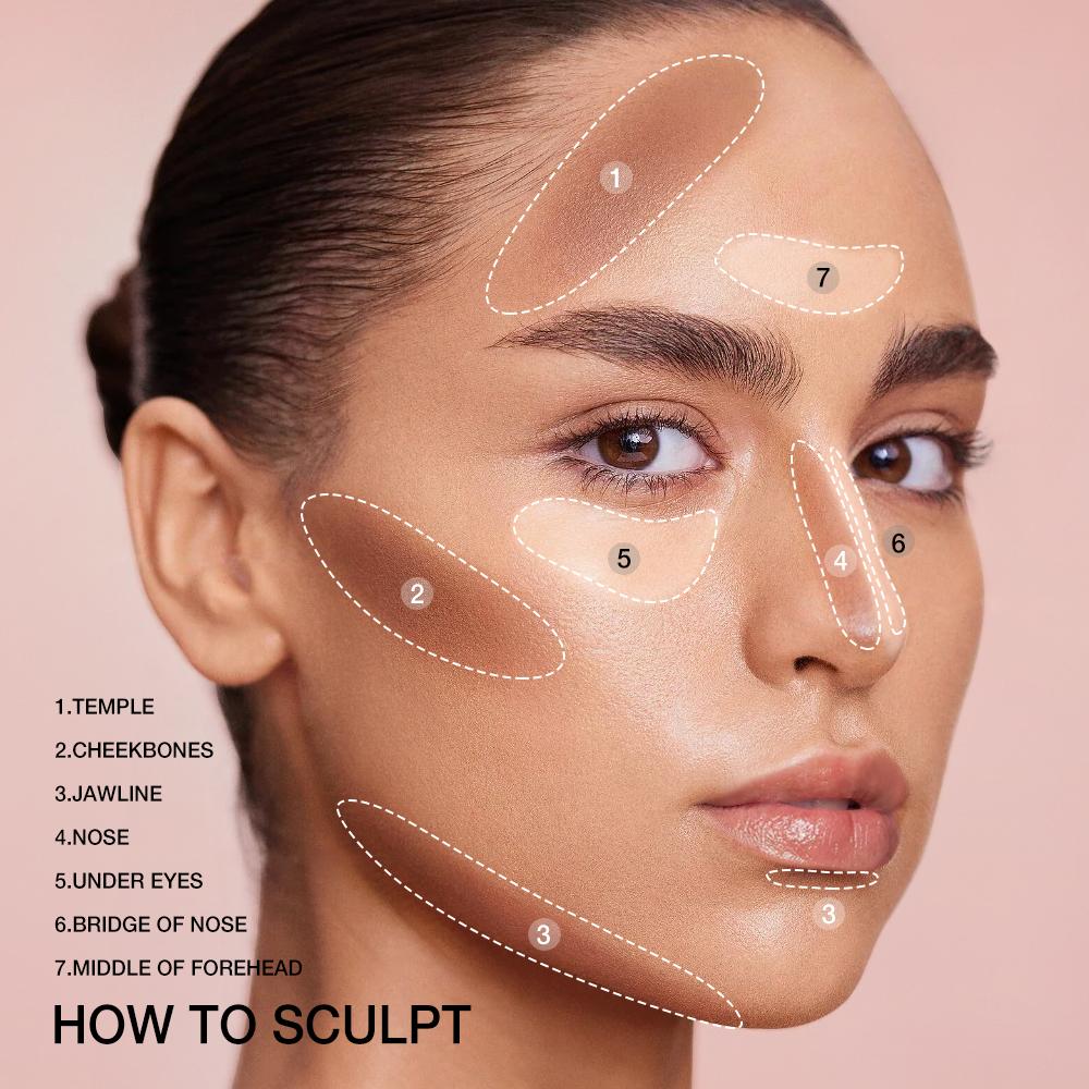 O.TWO.O HD Shaping Contour Stick - Contorno Facial em Bastão