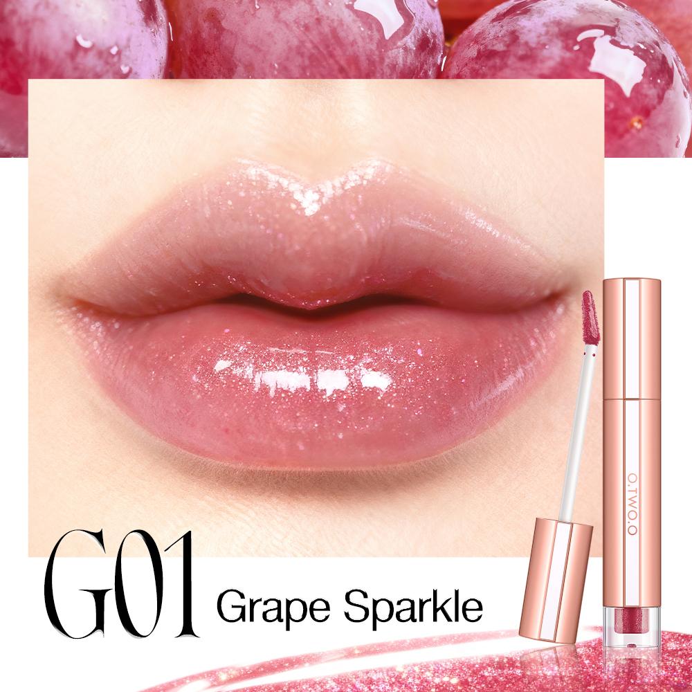 O.TWO.O Watery Lasting Glossy Lip Tint - Lip Tint Efeito Gloss de Longa Duração