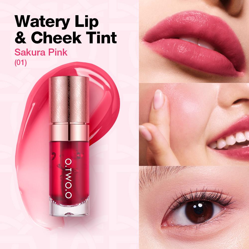O.TWO.O Haute Watery liquid lip & cheek Tint - Lip Tint para Lábios e Bochechas