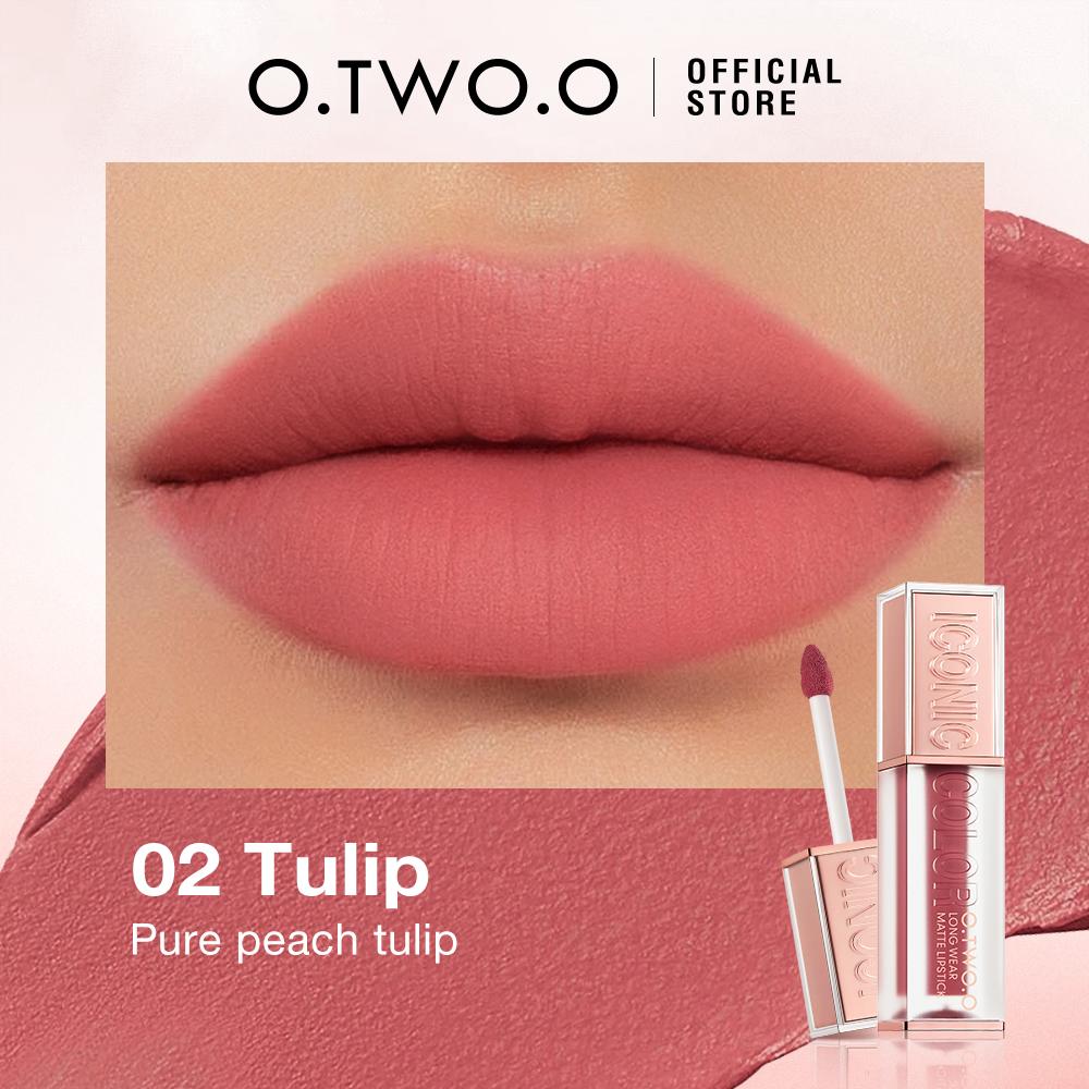 O.TWO.O Haute Long wear Velvet Matte Lipstick - Batom Matte Aveludado de Longa Duração