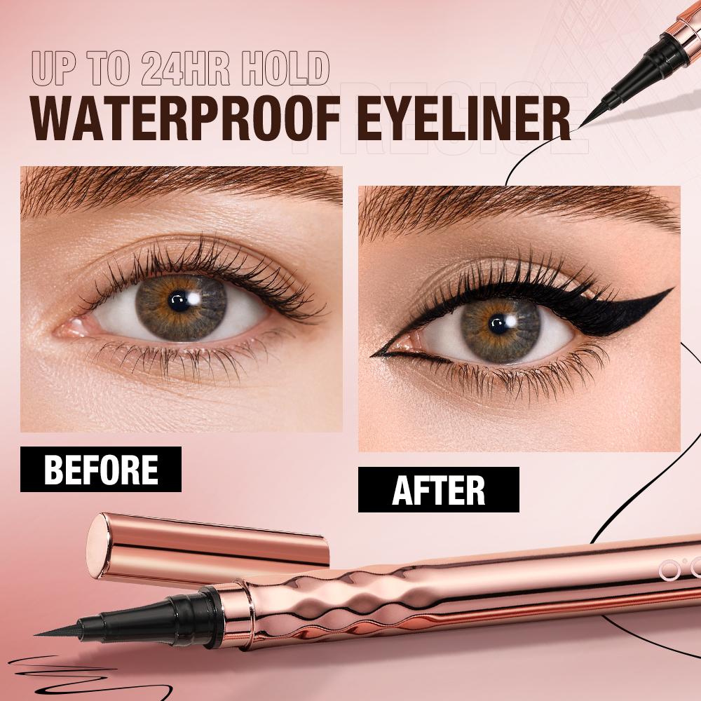 O.TWO.O Gold Embroidery Eyeliner - Delineador à Prova D'Água