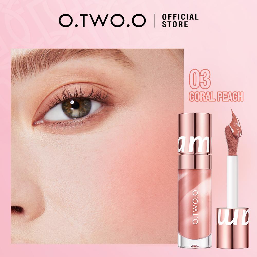 O.TWO.O Haute Dreamy Watercolor Liquid Blush - Blush Líquido Efeito Aquarela Acabamento Matte