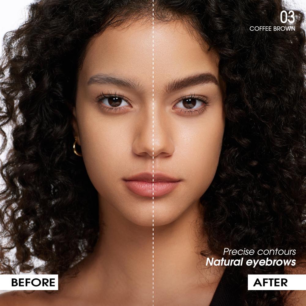 O.TWO.O Haute Sculpting Machete Brow Pencil - Lápis de Sobrancelhas Efeito Definido