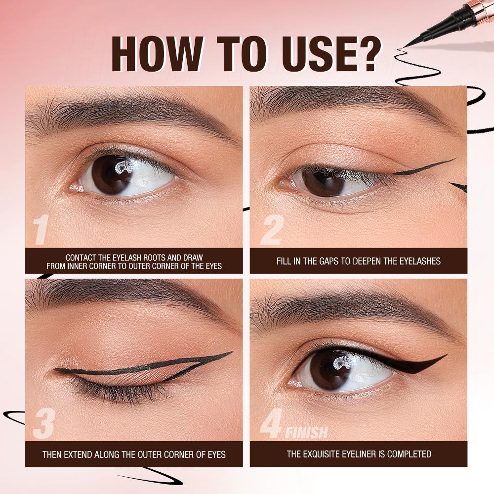 O.TWO.O Gold Embroidery Eyeliner - Delineador à Prova D'Água