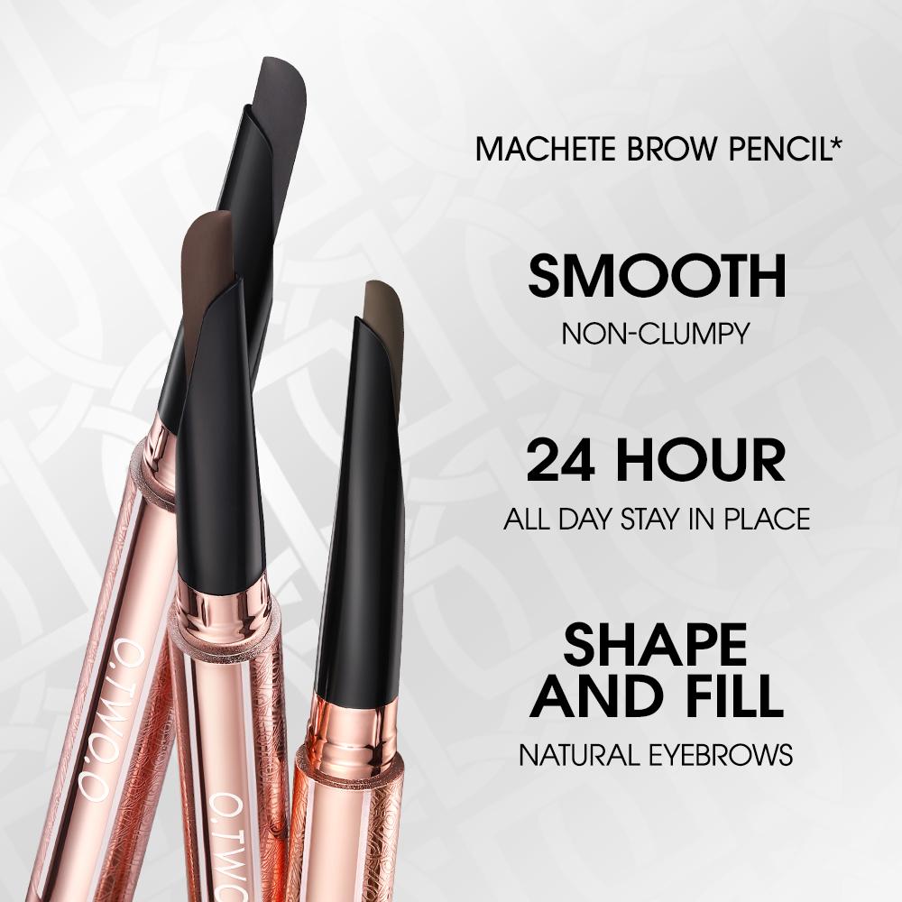 O.TWO.O Haute Sculpting Machete Brow Pencil - Lápis de Sobrancelhas Efeito Definido