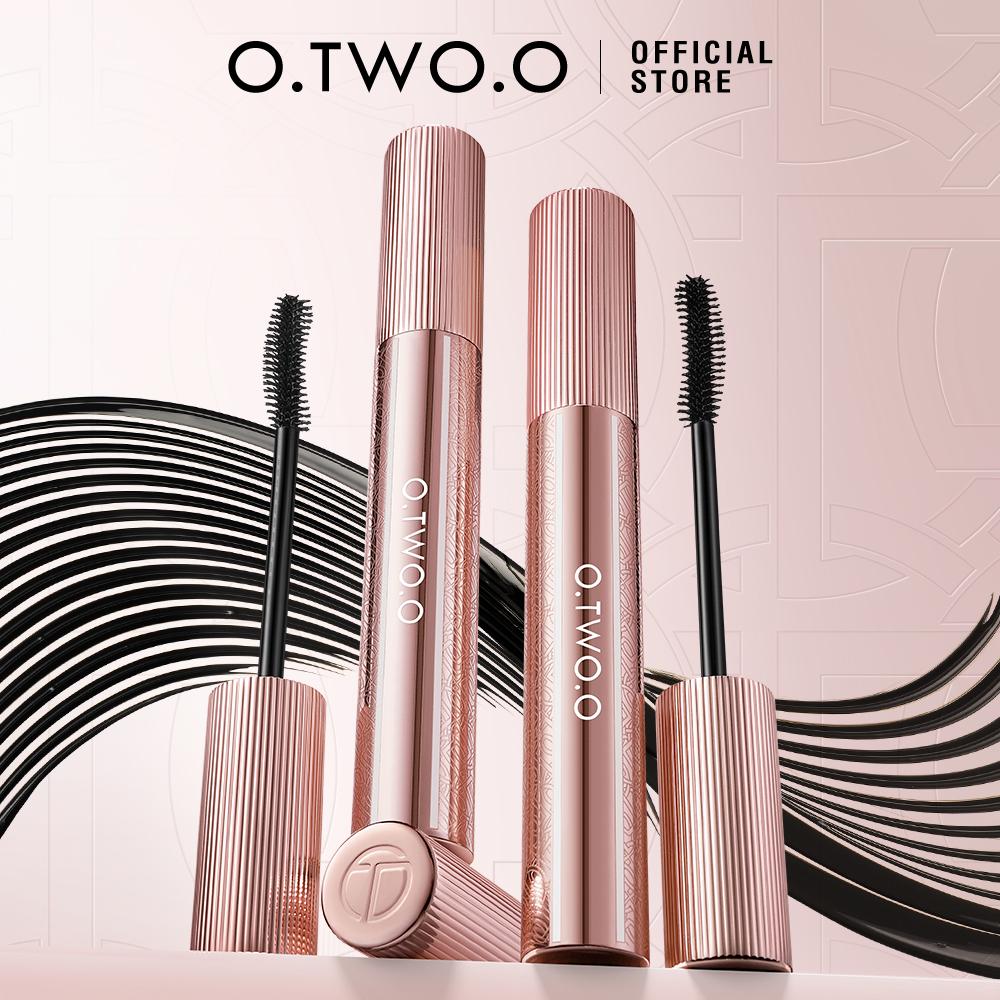 O.TWO.O Volumizing Waterproof Long Lasting Thick Curl Mascara - Máscara de Cílios com Volume, Alongamento e Curvatura de Longa Duração