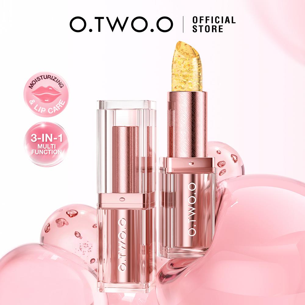 O.TWO.O Haute Gold Foil Thermochromic Lipstick - Batom Hidratante Termocrômico
