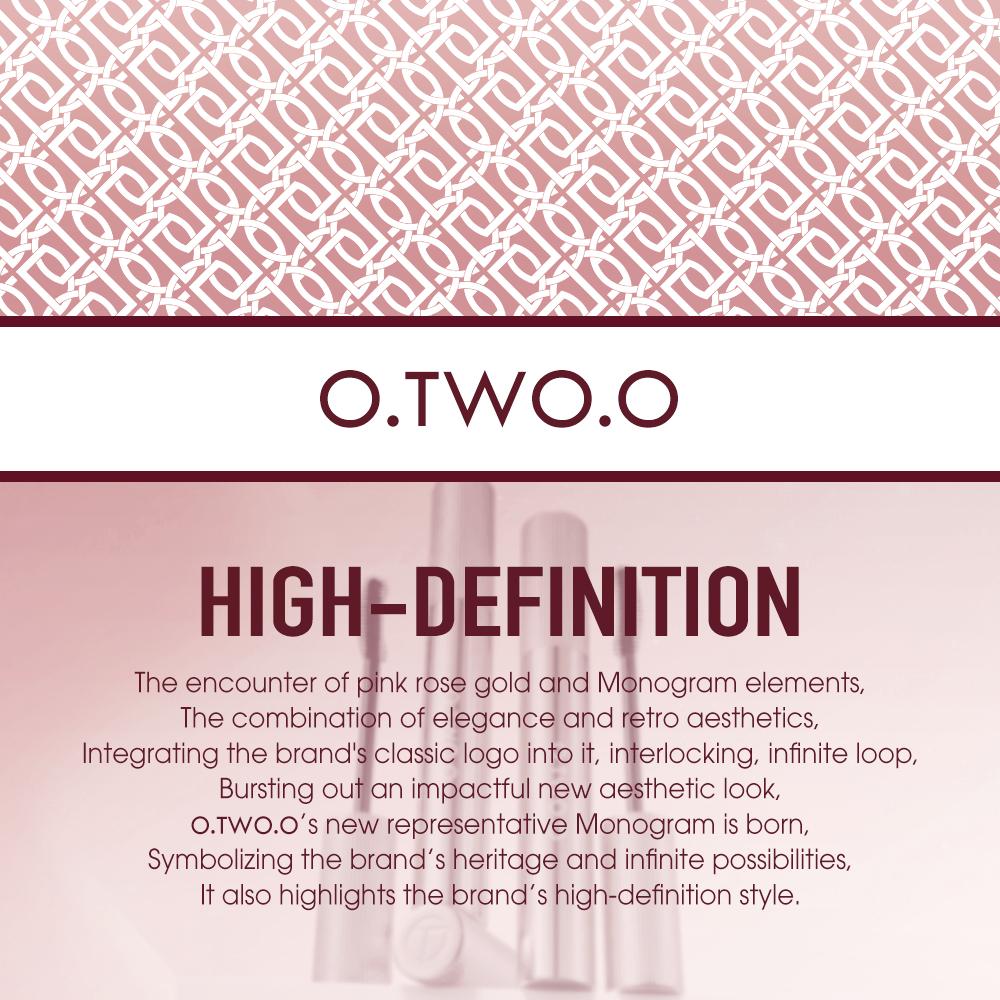 O.TWO.O Volumizing Waterproof Long Lasting Thick Curl Mascara - Máscara de Cílios com Volume, Alongamento e Curvatura de Longa Duração