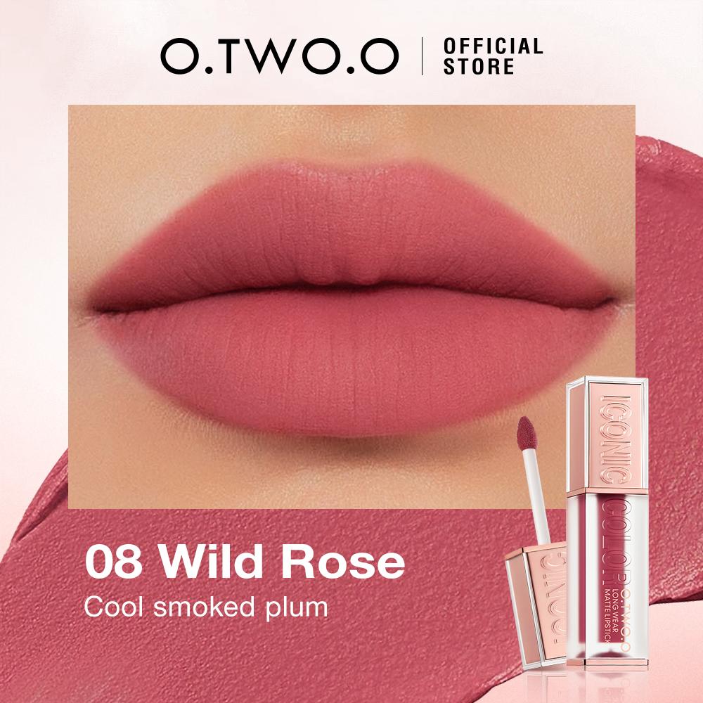 O.TWO.O Haute Long wear Velvet Matte Lipstick - Batom Matte Aveludado de Longa Duração