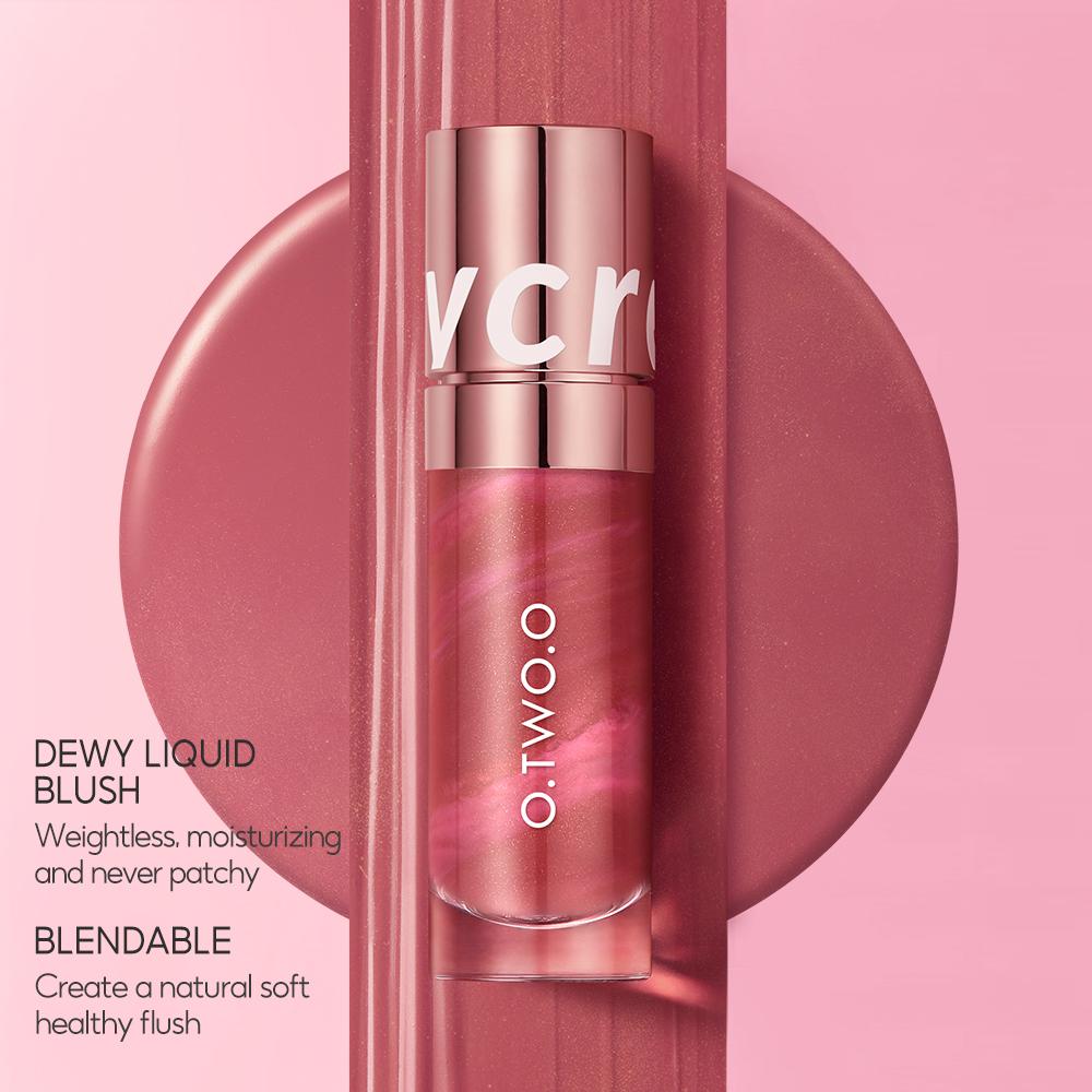 O.TWO.O Haute Dreamy Watercolor Liquid Blush - Blush Líquido Efeito Aquarela Acabamento Matte