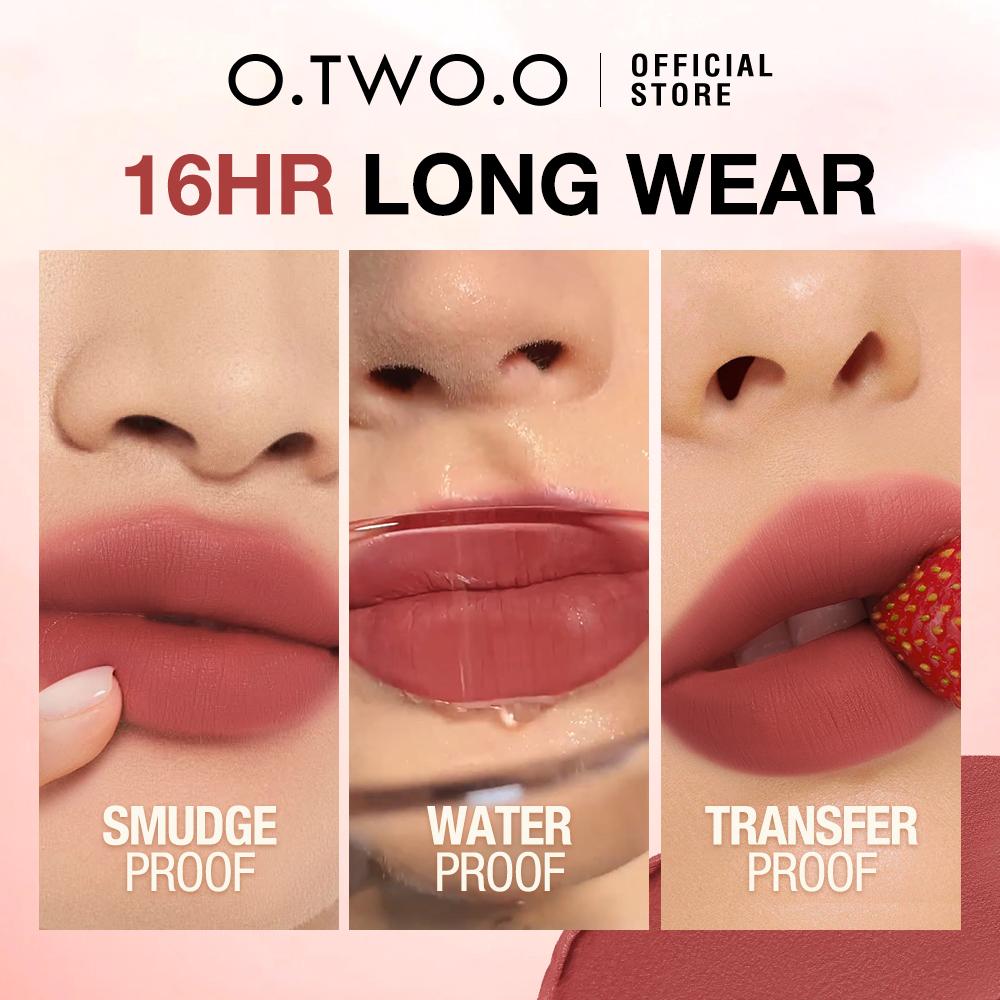 O.TWO.O Haute Long wear Velvet Matte Lipstick - Batom Matte Aveludado de Longa Duração