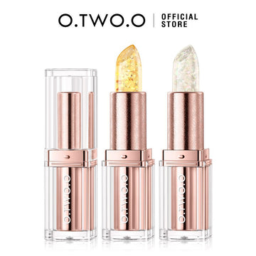 O.TWO.O Haute Gold Foil Thermochromic Lipstick - Batom Hidratante Termocrômico
